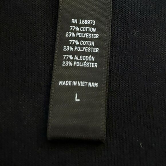 SKIMS Logo Velour Slip Dress in Onyx Black Size Large - Picture 9 of 11